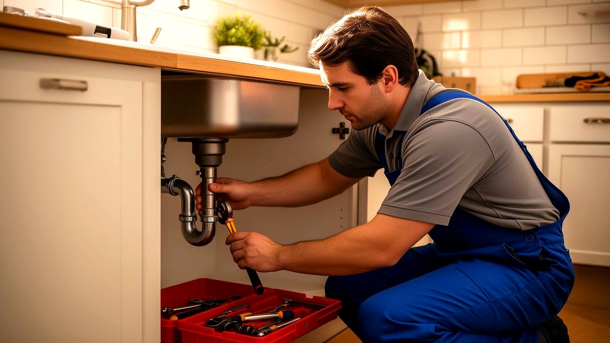 Oasen Plumbing Inc on the job