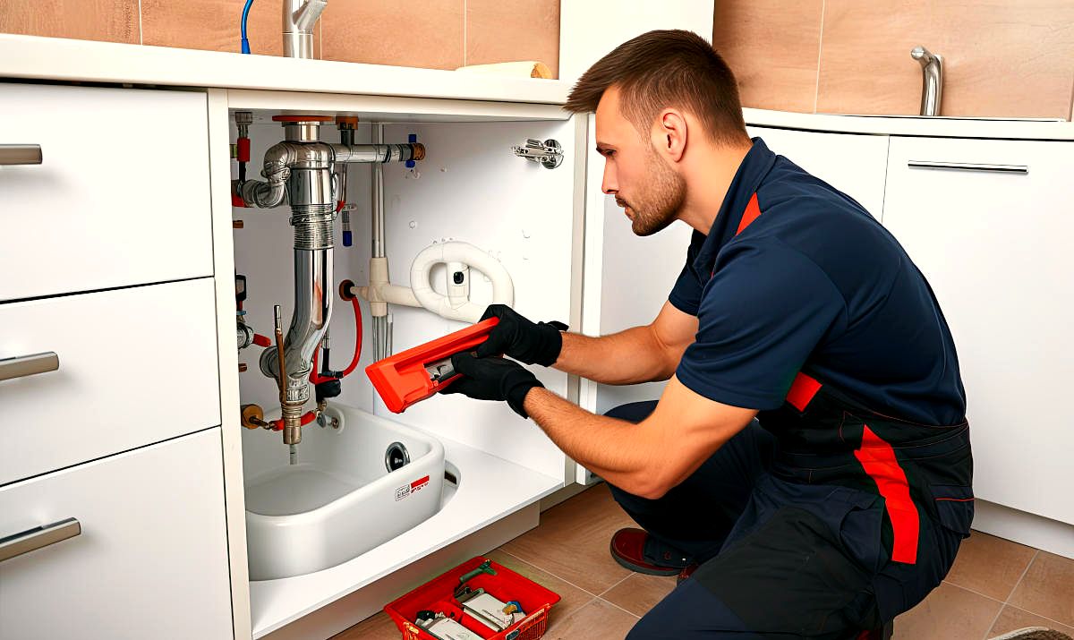 Oasen Plumbing Inc at work